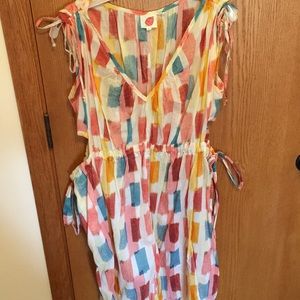 ANTHROPOLOGIE PATTERNED DRESS!!